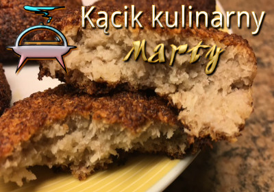 ciasteczka banan kokos