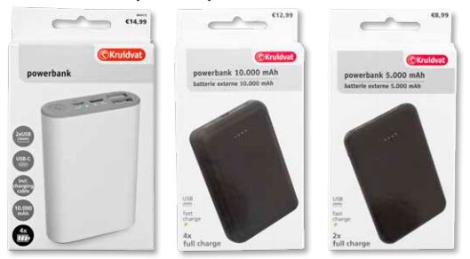 Uwaga na wybuchowe 'powerbanki' ze sklepów Kruidvat i Trekpleister! 11 kru