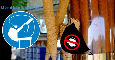 Mondkapjeswinkel Amsterdam Holandia 2020