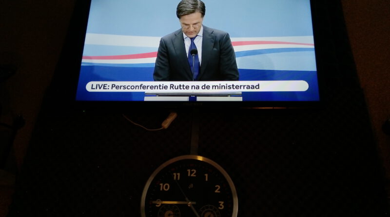 holandia koronawirus konferencja rutte kwiecien 2021