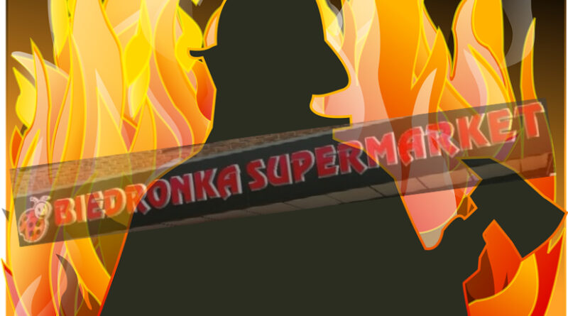Holandia polskie sklepy Biedronka wybuch pożar