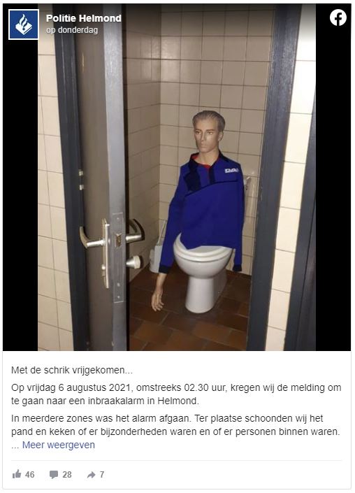 Holandia: Jak śmiertelnie przestraszyć policjanta? 11 tweet 1