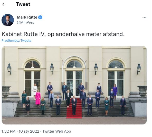 Po 299 dniach formowania, Holandia ma w końcu nowy Rząd - 'Rutte IV' 9 Przechwytywanie