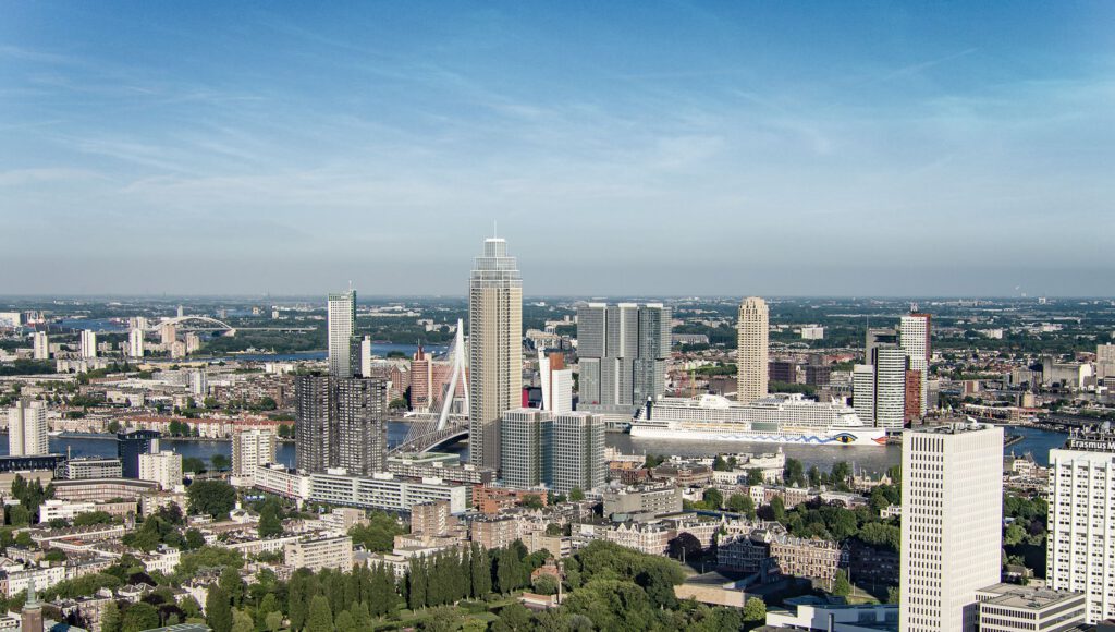 Rotterdam ma najwyższy budynek w Holandii (i z najdroższymi mieszkaniami) 9 482 2160