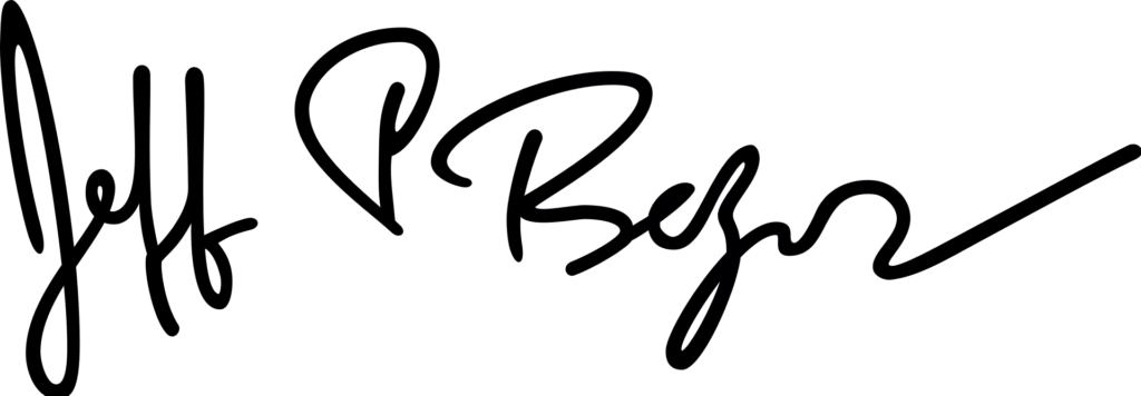 Rotterdam: Jeśli rozbiorą most, mieszkańcy obrzucą superjacht Bezosa zgniłymi jajami! 10 Jeff Bezos signature.svg