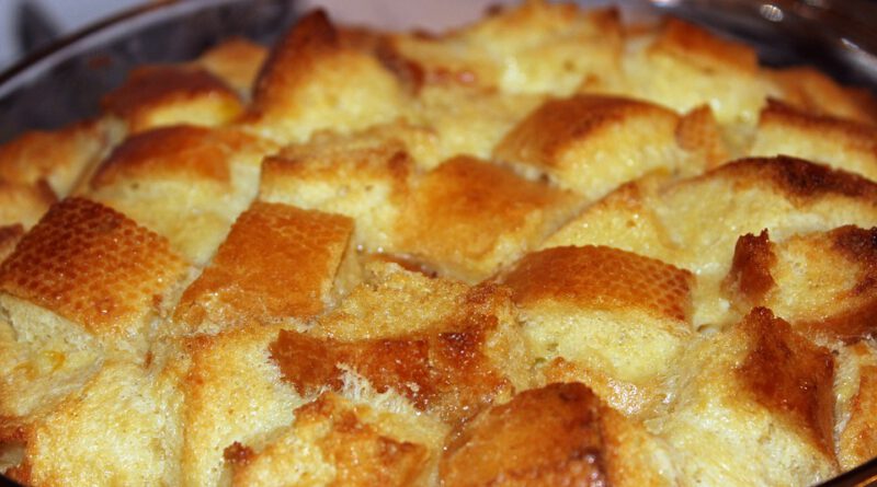 Holandia chleb pudding moda
