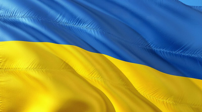 Holandia Ukraina flaga 2022 wojna