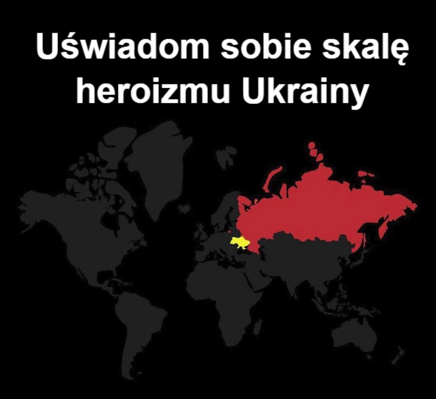 Uświadom sobie skalę heroizmu Ukrainy 8 skala