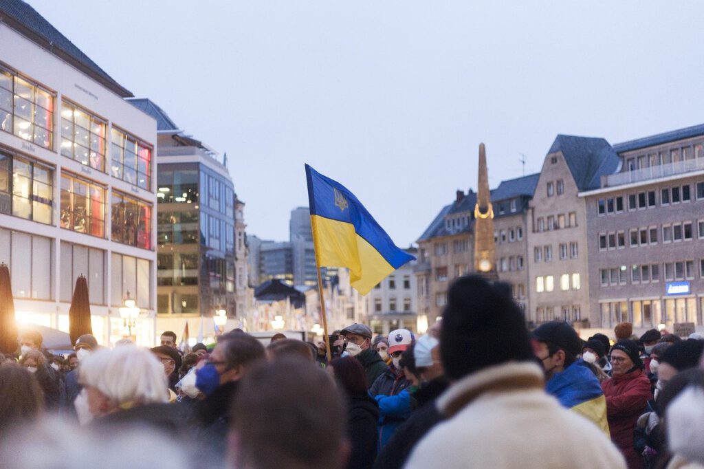 Wojna w Ukrainie: Premier Holandii jedzie do Polski i na Litwę 9 demonstration g288d60270 1280