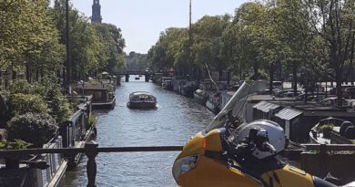 Holandia Prinsengracht kanał Amsterdam