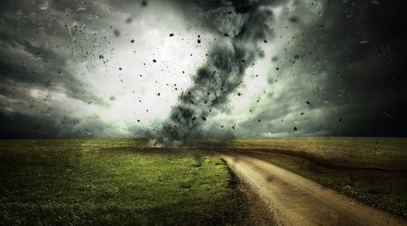 Holandia tornado trąba powietrzna Zelandia 2022