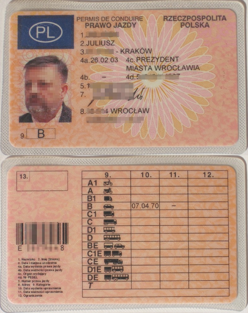 Kończymy dyskusję na temat praca w Holandii, a polskie prawo jazdy 11 Prawo jazdy katB