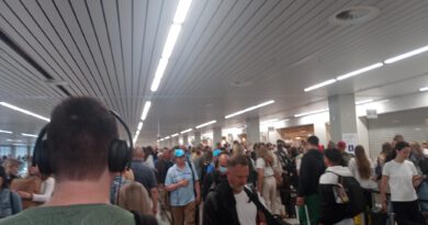 Holandia lotnisko Schiphol lipiec 2022