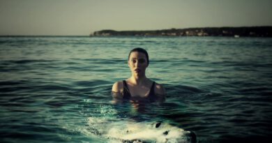 Kobieta rekin wakacje morze czerwone Egipt