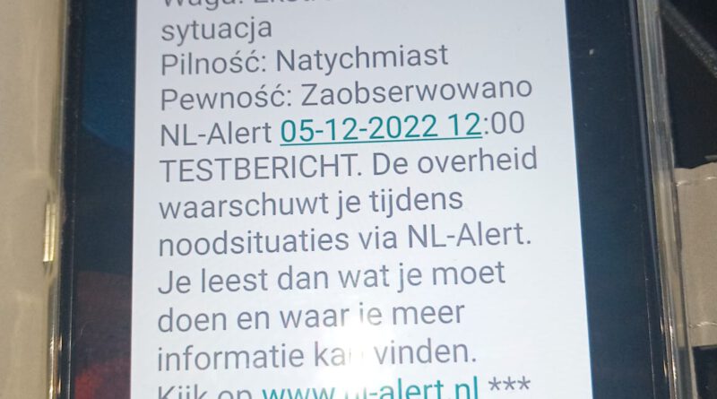 Holandia nl-alert