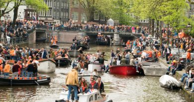 Holandia Amsterdam 2013 Dzień Króla ciekawostki kanały Van Gogh