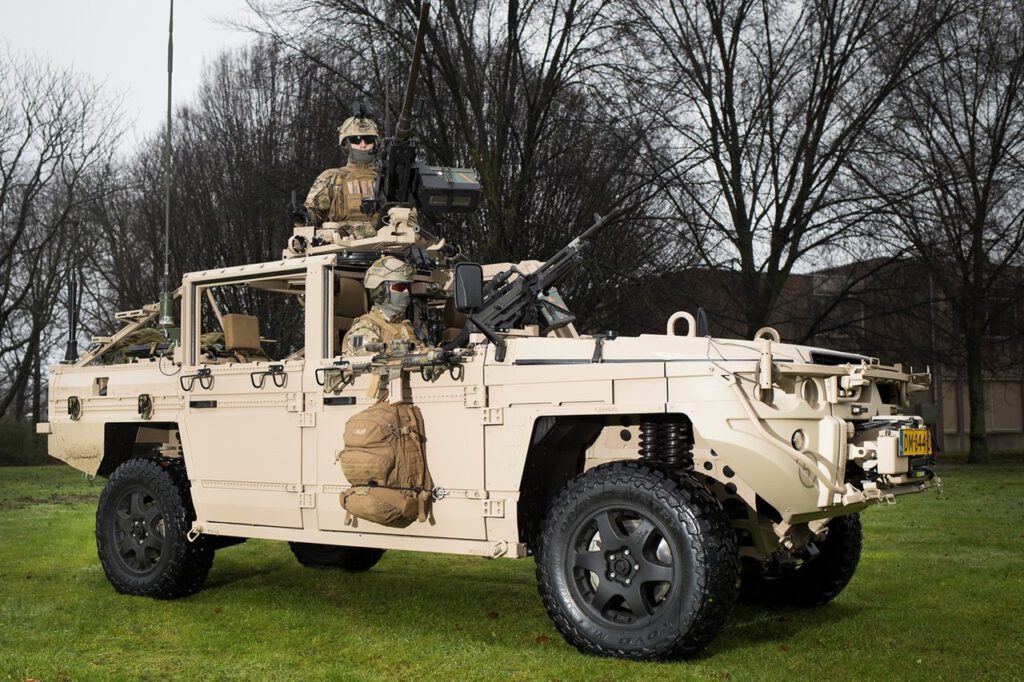Vector commando jeep