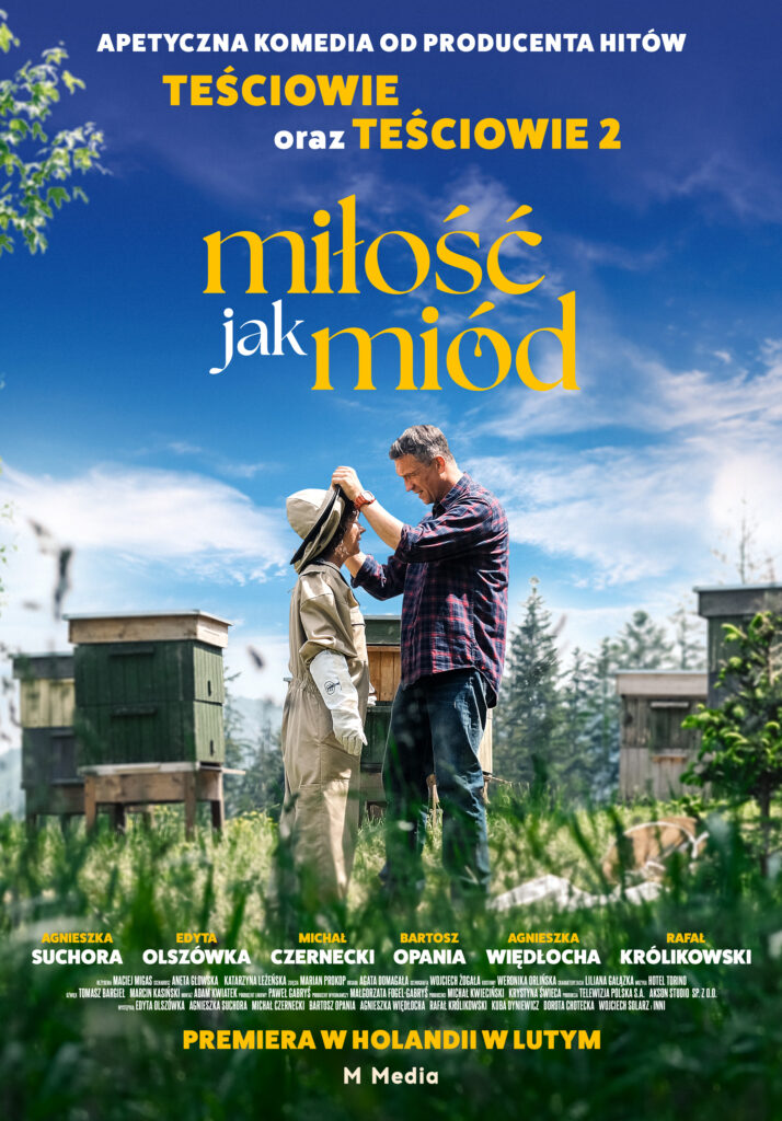 holandia milosc jak miod plakat pion