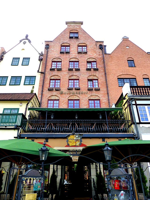 Danzig – Goldwasserhaus Goldwasser domu panoramio