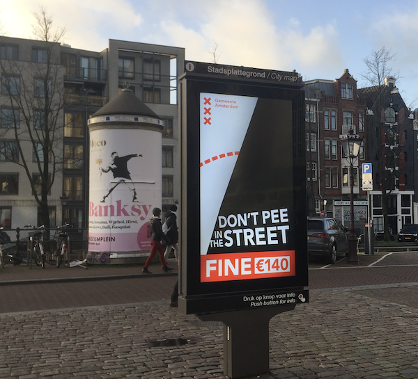 tourism pee in the street urination toilets