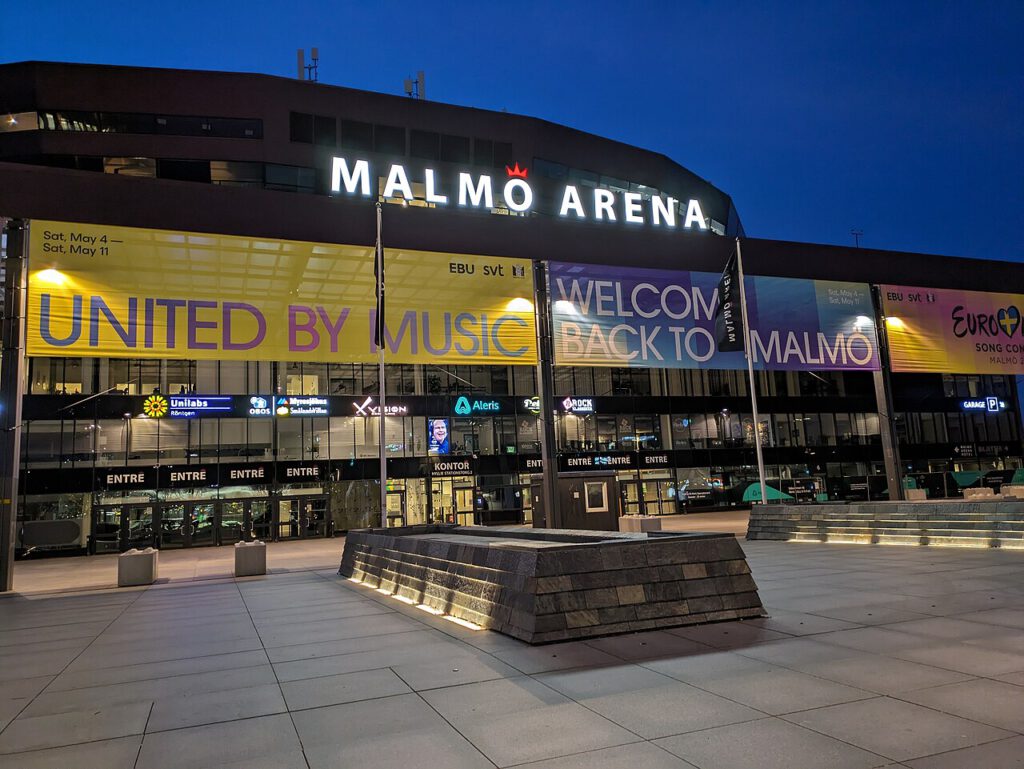Malmo Arena ESC2024