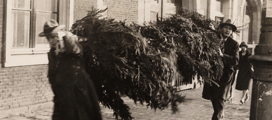 osim00007000897 mannen met kerstboom op het singel 2