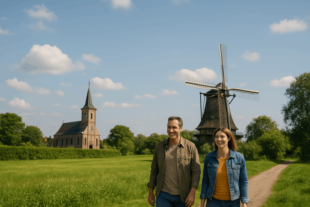 A high resolution photograph captures a Dutch coun