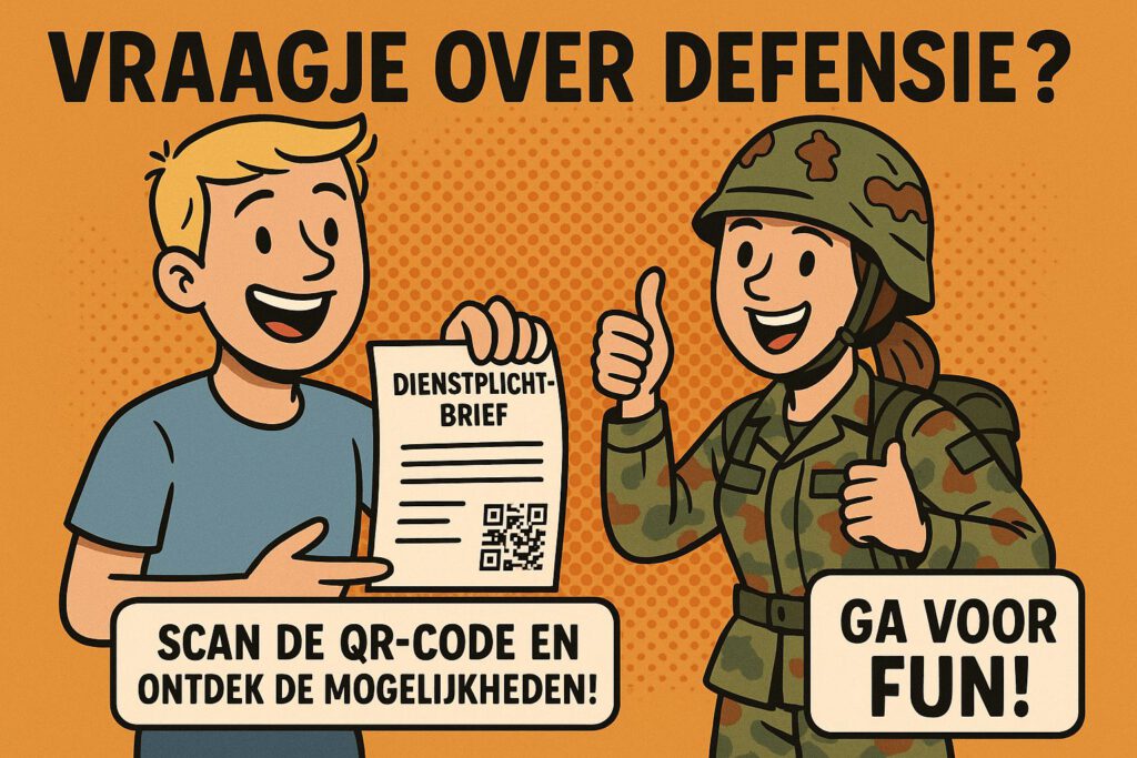 A Polish language cartoon illustration promoting m